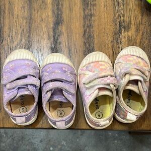 Cat & Jack Kids' Purple and Pink Shoes